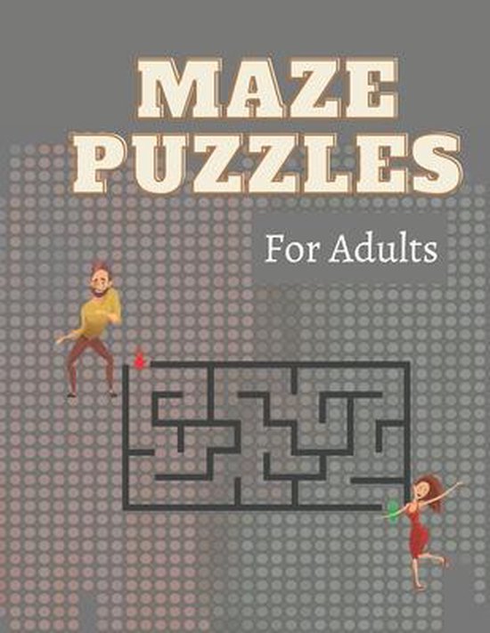 Maze Puzzles for Adults, Fletcher Huel 9798730836372 Boeken
