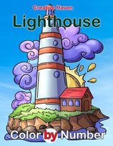 Creative Haven Lighthouse Color by Number