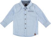 Babyface Shirt L.Sl. Jongens T-shirt - Light Blue - Maat 122