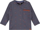 Babyface T-Shirt Long Sleeve Jongens T-shirt - Dark Blue - Maat 104