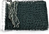 Professionele Sportnet - Volleybal - Badminton - Tennis net - Legergroen - 6.1 x 0.75 M