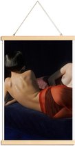 JUNIQE - Posterhanger Freddy 2 -20x30 /Rood & Zwart