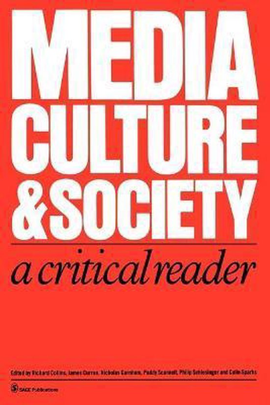 Media, Culture And Society - cover