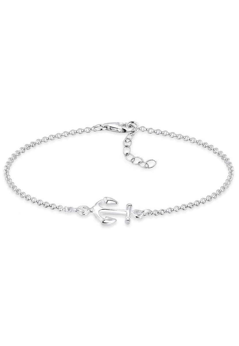 Elli Dames Armband Dames Anker Maritiem in 925 Sterling Zilver