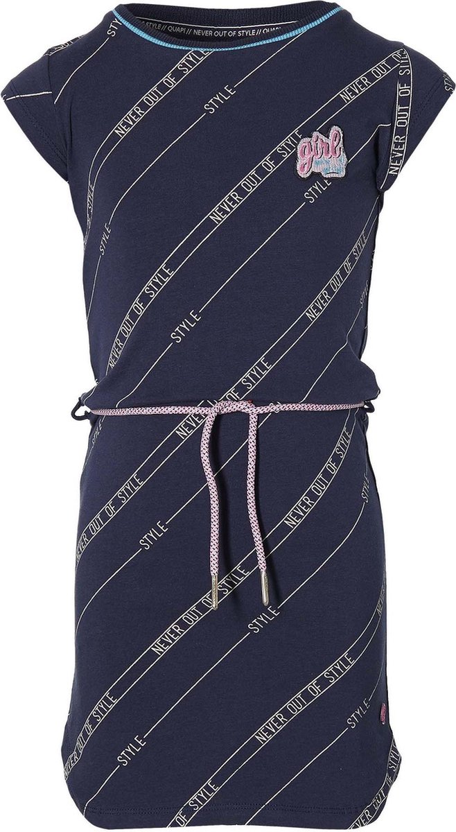 Quapi jurk FAB donker blauw - maat 92