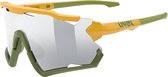 Uvex sportstyle 228 fietsbril - geel/ donkergroen