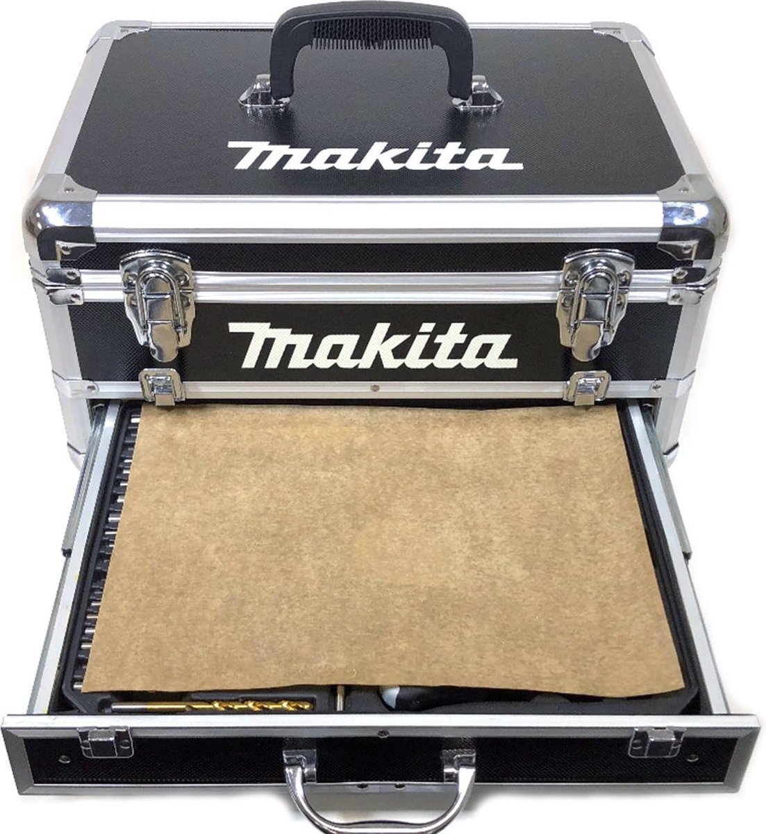 Supremery Tas compatibel met Makita DDF485Z DDF484Z accuboorschroevendraaier, case, accessoires, koffer, compacte draagtas