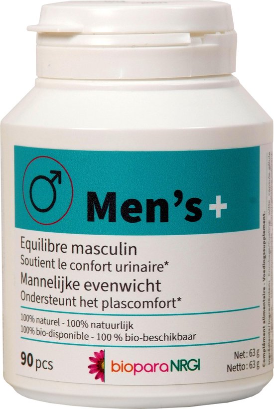 Men's+ ,90 caps,  prostaat en het urinestelsel