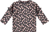 Babyface T-Shirt Long Sleeve Meisjes T-shirt - Antra - Maat 110