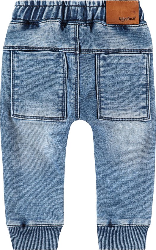 Babyface Jogg Jeans Jongens Jeans - Medium Blue Denim - Maat 98 | bol.com