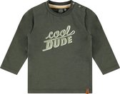 Babyface T-Shirt Long Sleeve Jongens T-shirt - Dark Green - Maat 116