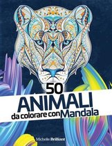 50 Animali da colorare con Mandala