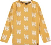 Babyface T-Shirt Long Sleeve Jongens T-shirt - Mustard - Maat 110