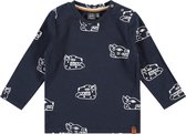 Babyface T-Shirt Long Sleeve Jongens T-shirt - Navy - Maat 122