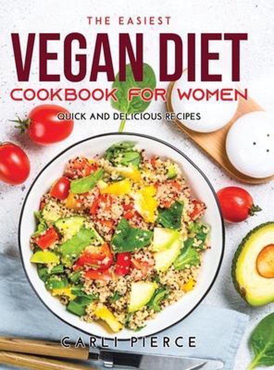 The Easiest Vegan Diet Cookbook for Women - cover