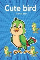 Cute Animated Bird Coloring book