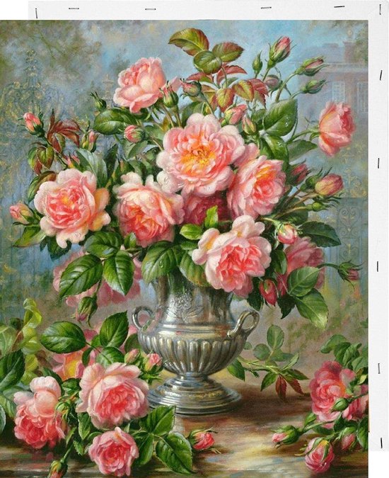 Schilderen op Nummer - Bloemen | Creëer Prachtige Kunstwerken – Hobby Store