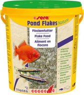 Sera Pond Flakes nature vlokkenvoeder voor kleinere vijvervissen 10L