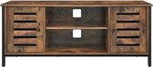 Segenn's Familie Tv kast - Tv Meubel - Industrieel kast - Bruin - Hout - 110 x 40 x 50