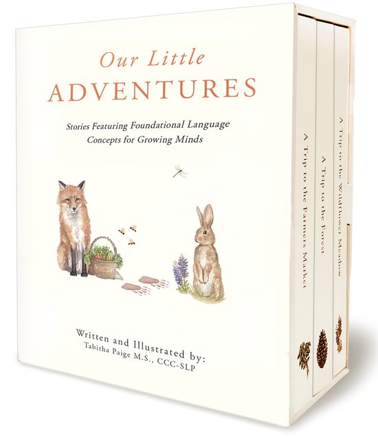 Foto: Our little adventures stories featuring foundational language concepts for growing minds