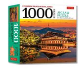 Gyeongbok Palace in Seoul Korea - 1000 Piece Jigsaw Puzzle: (Finished Size 24 in X 18 In)