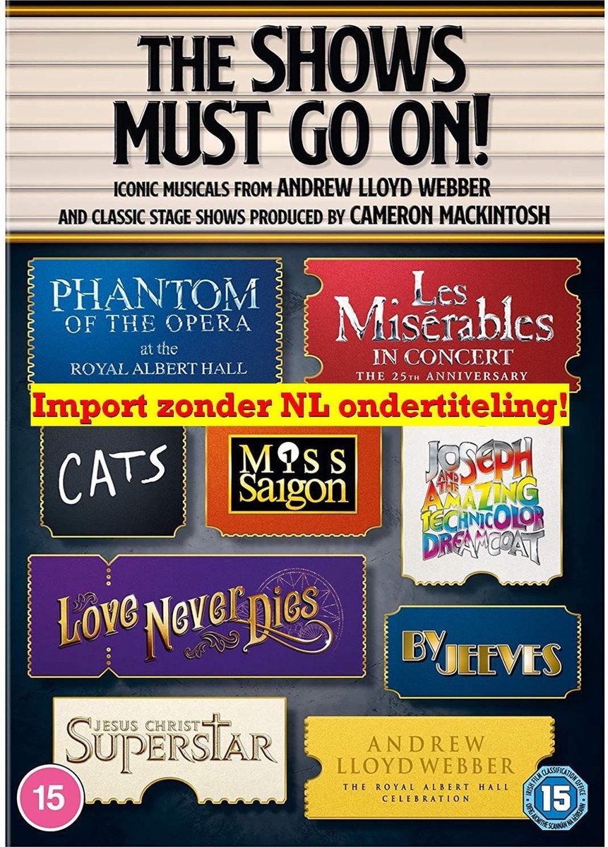 The Shows Must Go On! Ultimate Musicals Collection