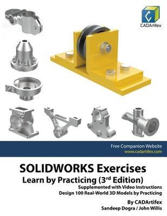 SOLIDWORKS Exercises - Learn by Practicing (3rd Edition) - cover