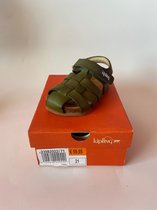 Kipling - Jongens - Kinderschoenen - Sandalen - Leder - Groen- Maat 21