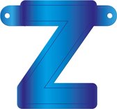 Folat Letterslinger Z 12,5 X 11 Cm Karton Blauw