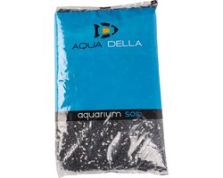 Aqua Della Aquarium Grind mix zwart/wit - Inhoud: 10 Kilo - Korrel 2 tot 4mm