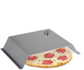 relaxdays BBQ dôme à pizza en acier inoxydable - couvercle à pizza barbecue - boîte à pizza - accessoire de gril