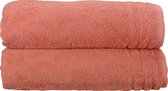 ARTG® Towelzz - Biologische Katoen - Badhanddoekenset - 70 x 140 cm - Rose - Set 2 stuks