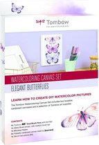Tombow - Watercolouring canvas set - Elegant Butterflies - Aquarelverf set
