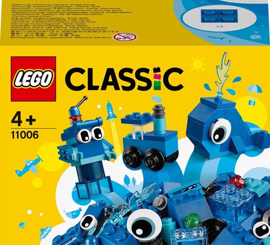 LEGO Classic 11006 Briques Créatives Bleues +4 ans | bol.com