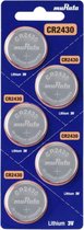 5 Stuks Sony CR2430 huishoudelijke batterij Single-use battery Lithium