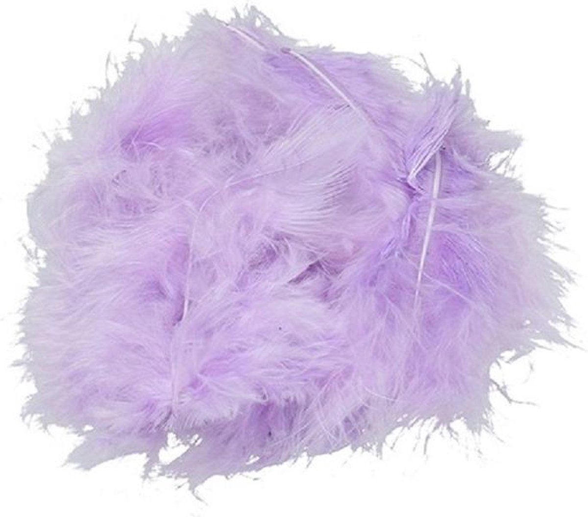 Efco Lila Marabou Veren - 20 stuks voor hobbywerkjes - 10-12cm