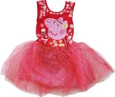 Nickelodeon Balletpakje Peppa Pig Meisjes Polyester Donkerroze Mt 116