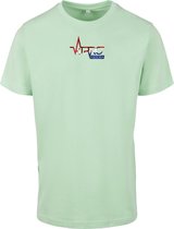 FitProWear Casual T-Shirt Dutch - Mint - Maat XXXL/3XL - Casual T-Shirt - Sportshirt - Slim Fit Casual Shirt - Casual Shirt - Zomershirt - Mint Shirt - T-Shirt heren - T-Shirt