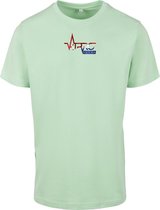 FitProWear Casual T-Shirt Dutch - Mint - Maat S - Casual T-Shirt - Sportshirt - Slim Fit Casual Shirt - Casual Shirt - Zomershirt - Mint Shirt - T-Shirt heren - T-Shirt