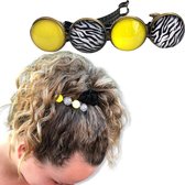 Hairpin-Hairclip-Haarspeld-Cabochon-Handmade-Print