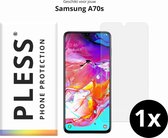 Samsung A70s Screenprotector Glas - 1x - Pless®