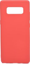 Voor Galaxy Note8 Candy Color TPU Case (rood)