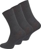 Naadloze sokken - Zwart - Maat 35/38 (3 paar) | Diabetes Sokken | Sokken Tegen Oedeem Of Reuma | Kousen Tegen Voetproblemen