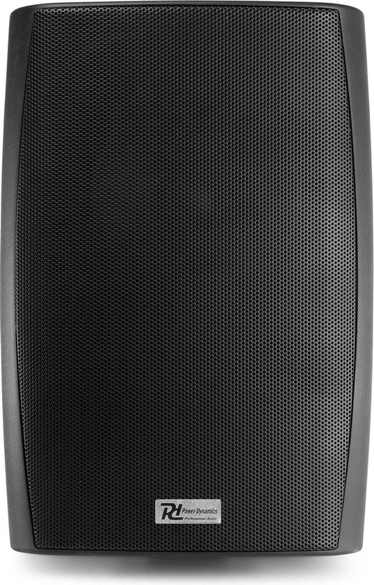 Buitenspeaker - Power Dynamics BF80TB outdoor speaker 8 inch - 50W - Ook geschikt voor 100V installaties - Zwart van Power Dynamics — afbeelding 2