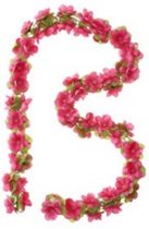 CH0505A Slinger bloem Fuchsia 170cm