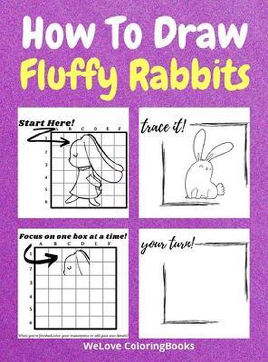 How To Draw Fluffy Rabbits WL ColoringBooks 9789678725163 Boeken 