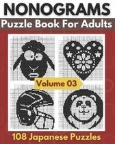 Nonogram Puzzle Book For Adults