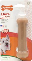 Nylabone dura chew voor harde bijters baconsmaak - tot 11 kg - 1 stuks