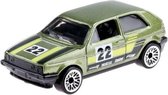 Hot Wheels Auto Cult Racers Volkswagen Golf Jongens 7 Cm Groen