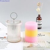 Silicone vorm voor Zeep of Kaarsen Cylindervormig